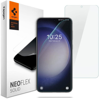 Spigen Neoflex Solid Screen Protector Designed For Galaxy S23 Plus, Case Friendly