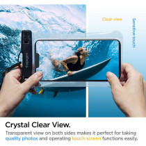Spigen A601 Aqua Shield Waterproof Phone Case, Crystal Clear