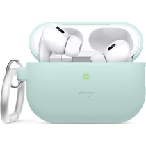 Elago Compatible With Airpods Pro 2 Case, Silicone Case With Keychain Compatible With Apple Airpods Pro 2Nd Generation Case, Front Led Visible, Supports Wireless Charging