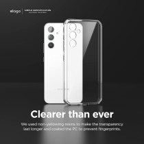 Elago Hybrid Clear Case Compatible With SaMSung Galaxy A54 5G Case, Drop Protection, Shockproof Protective Cover, PC And TPU Hybrid Technologies, Full Cover Design, Clear