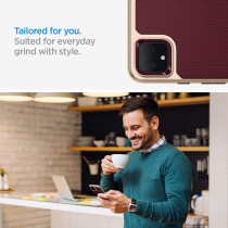 Spigen Neo Hybrid Designed For Google Pixel 4 Xl Case, Burgundy