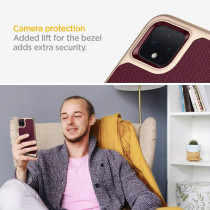 Spigen Neo Hybrid Designed For Google Pixel 4 Xl Case, Burgundy