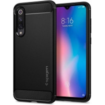 Spigen Rugged Armor Designed For Xiaomi Mi 9 Se Case, Matte Black