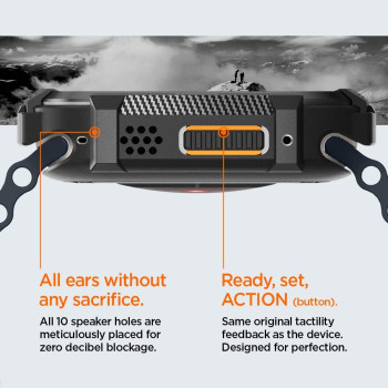 Spigen Rugged Armor Designed For Apple Watch Ultra 2/Apple Watch Ultra Case Durable TPU Case For Apple Watch Ultra 49Mm Case, Black