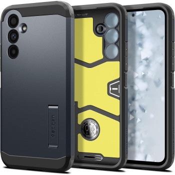 Spigen Tough Armor Designed For Galaxy A54 5G Case, Metal Slate