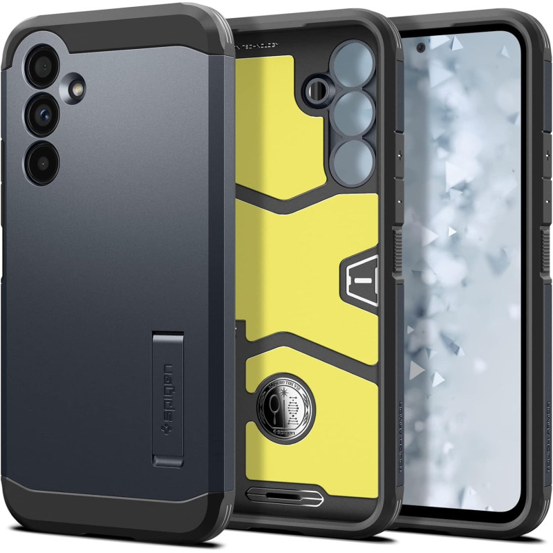 Spigen Tough Armor Designed For Galaxy A54 5G Case, Metal Slate