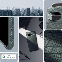Spigen Liquid Air Armor Designed For Pixel 8 Case, Abyss Green