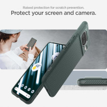 Spigen Liquid Air Armor Designed For Pixel 8 Case, Abyss Green