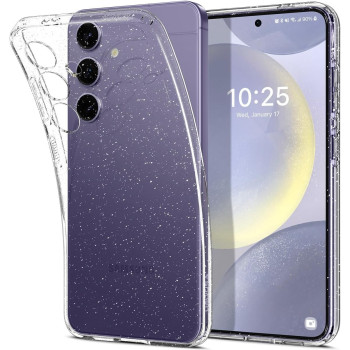 Spigen Liquid Crystal Glitter Designed For Galaxy S24 Plus Case, Crystal Quartz
