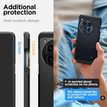 Spigen Tough Armor Designed For Oneplus 12 Case, Black