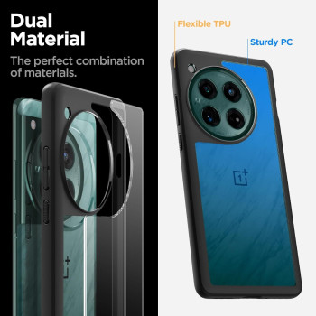 Spigen Ultra Hybrid Designed For Oneplus 12 Case, Matte Black