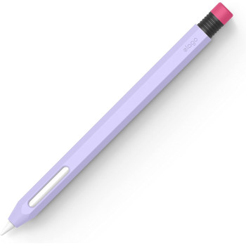 Elago Classic Pencil Case Compatible With Apple Pencil 2Nd Generation Cover Sleeve, Classic Design, Compatible With Magnetic Charging And Double Tap, Lavender