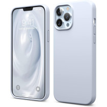 Elago Compatible With iphone 13 Pro Max Case, Liquid Silicone Case, Anti-Scratch Soft Microfiber Lining, Light Blue