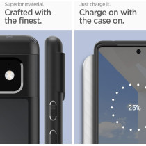 Spigen Ultra Hybrid Designed For Google Pixel 6 Case, Matte Black