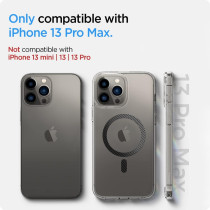 Spigen Ultra Hybrid Mag Compatible With Magsafe Designed For iphone 13 Pro Max Case, Carbon Fiber