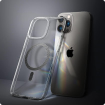 Spigen Ultra Hybrid Mag Compatible With Magsafe Designed For iphone 13 Pro Max Case, Carbon Fiber