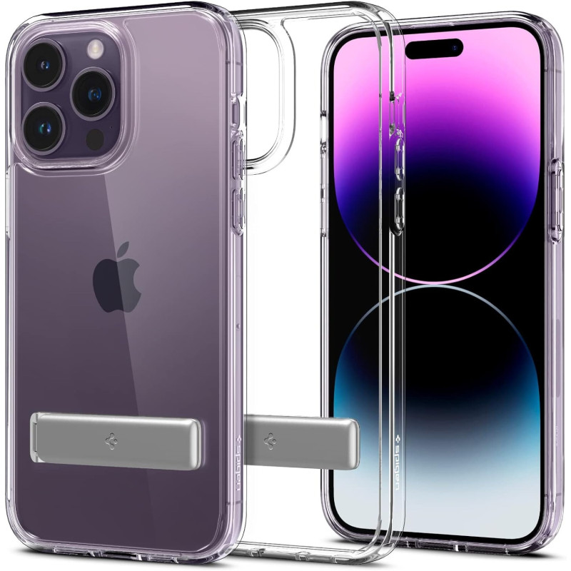 Spigen Ultra Hybrid S Designed For iphone 14 Pro Max Case, Crystal Clear