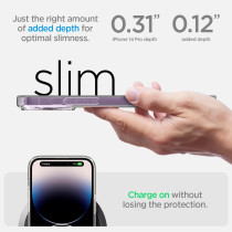 Spigen Ultra Hybrid S Designed For iphone 14 Pro Case, Crystal Clear