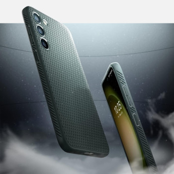 Spigen Liquid Air Designed For Galaxy S23 Case, Abyss Green