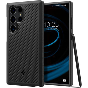Spigen Core Armor Designed For Galaxy S24 Ultra Case, Matte Black