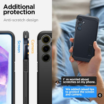 Spigen Tough Armor Designed For Galaxy A55 5G Case, Black
