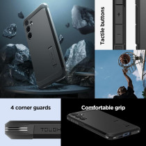 Spigen Tough Armor Designed For Galaxy A55 5G Case, Black
