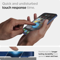 Spigen Tempered Glass Screen Protector Designed For iphone 12 Mini, 5.4 Inch