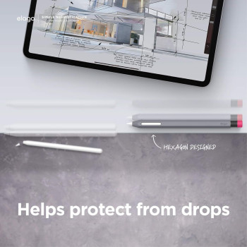 Elago Classic Pencil Case Compatible With Apple Pencil 2Nd Generation Cover Sleeve, Classic Design, Dark Grey