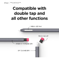 Elago Classic Pencil Case Compatible With Apple Pencil 2Nd Generation Cover Sleeve, Classic Design, Dark Grey