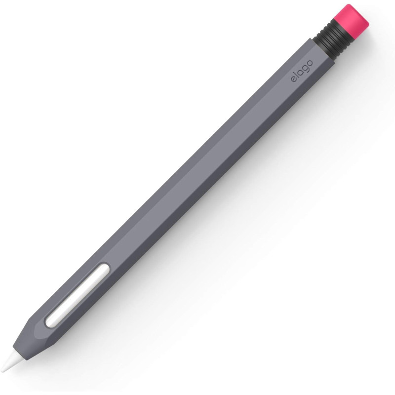 Elago Classic Pencil Case Compatible With Apple Pencil 2Nd Generation Cover Sleeve, Classic Design, Dark Grey