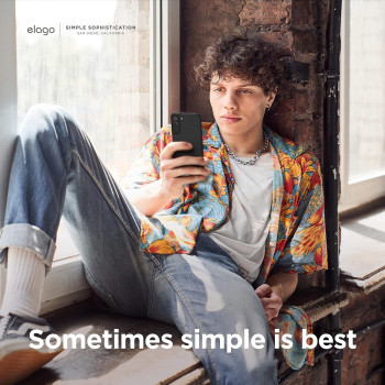 Elago Compatible With SaMSung Galaxy S22 Plus Case - Liquid Silicone Case, Full Body Screen Camera Protective Cover, Shockproof, Slim Phone Case, 6.6 Inch, Black