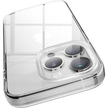 Elago Hybrid Clear Case Compatible With iphone 15 Pro Case, Pc/TPU Hybrid Technology, Us Military Grade Drop Protection, Crystal Clear