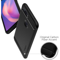 Spigen Rugged Armor Designed For Xiaomi Mi 8 Lite Case, Matte Black