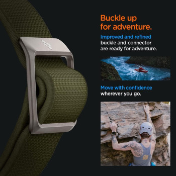 Spigen Lite Fit Ultra Band Designed For Apple Watch Band For Apple Watch Ultra2/Apple Watch Ultra 49Mm, Series 9/8/Se2/7/6/Se/5/4/3/2/1 45Mm/44Mm/42Mm