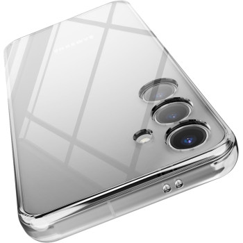 Elago Hybrid Case Designed For Samsung Galaxy S24 Plus 6.7 Inch Case, Precise Camera Cutouts, Sleek And Light Design, Protective Cover, Shockproof Bumper, Transparent, Egs24Hb67-Tr