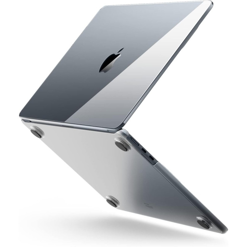Elago Ultra Slim Hard Case Compatible With Macbook Air 13.6 Inch M2 A2681, Ultra Slim, Full Protection, Access To All Features, Clear, Embair13.6M2Sm-Cl