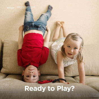 Elago R4 Retro Apple Tv Remote Case Compatible With Apple Tv Siri Remote 1St Generation, Classic Controller Design, Lanyard Included, Red, 8809667652438