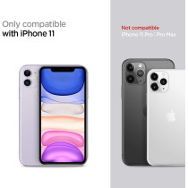 Spigen Liquid Air Armor Designed For iPhone 11 Case 2019, Matte Black, 076CS27184