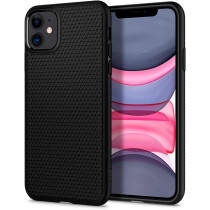 Spigen Liquid Air Armor Designed For iPhone 11 Case 2019, Matte Black, 076CS27184