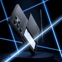 Spigen Slim Armor CS Designed For Galaxy S23 Ultra Case 2023, Black, ACS05628