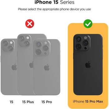 Vrs Design Phone Case For iPhone 15 Pro Max, Compatible With MagSafe Terra Guard Modeern Premium Modern Style Dual Protection Magnetic Case For iPhone 15 Pro Max, Cream, 912845