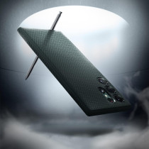 Spigen Liquid Air Armor Designed For Galaxy S22 Ultra Case 2022, Abyss Green, ACS04518
