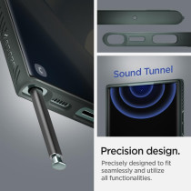 Spigen Liquid Air Armor Designed For Galaxy S22 Ultra Case 2022, Abyss Green, ACS04518