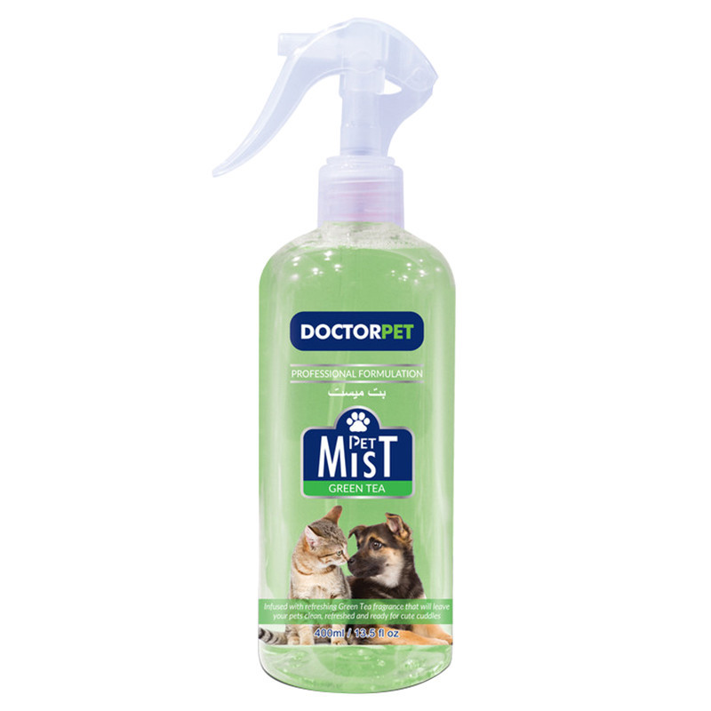 Doctor Pet Green Tea Fragrance Mist Cologne for Cats and Dogs 400 ml