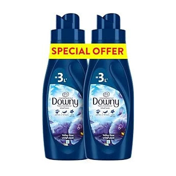 Downy Valley Dew Fabric Conditioner Value Pack, 2 x 1 Litre