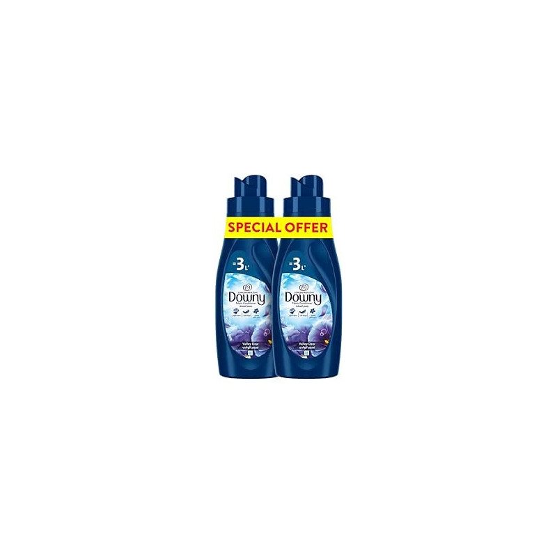 Downy Valley Dew Fabric Conditioner Value Pack, 2 x 1 Litre