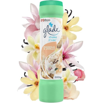 Glade Shake N Vac Carpet Cleaner, 500G, Magnolia And Vanilla