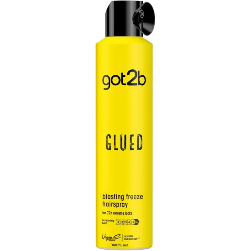 Schwarzkopf GOT2B Blasting Freeze Spray For Hair, 300 ml