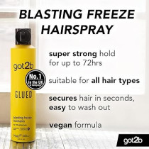 Schwarzkopf GOT2B Blasting Freeze Spray For Hair, 300 ml