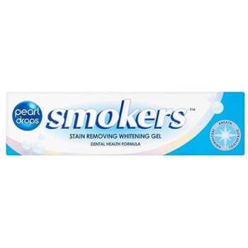 Pearl Drops Smokers Stain Removing Whitening Gel, 50 Ml, Toothpaste